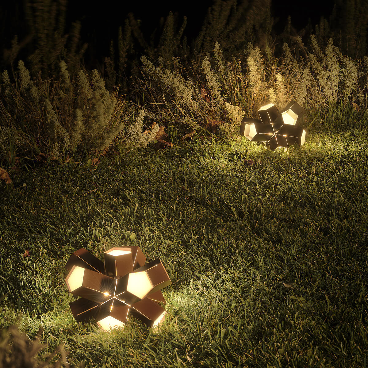 Bang Outdoor Step Light / Applique Small LED Wand- / Bodenleuchte