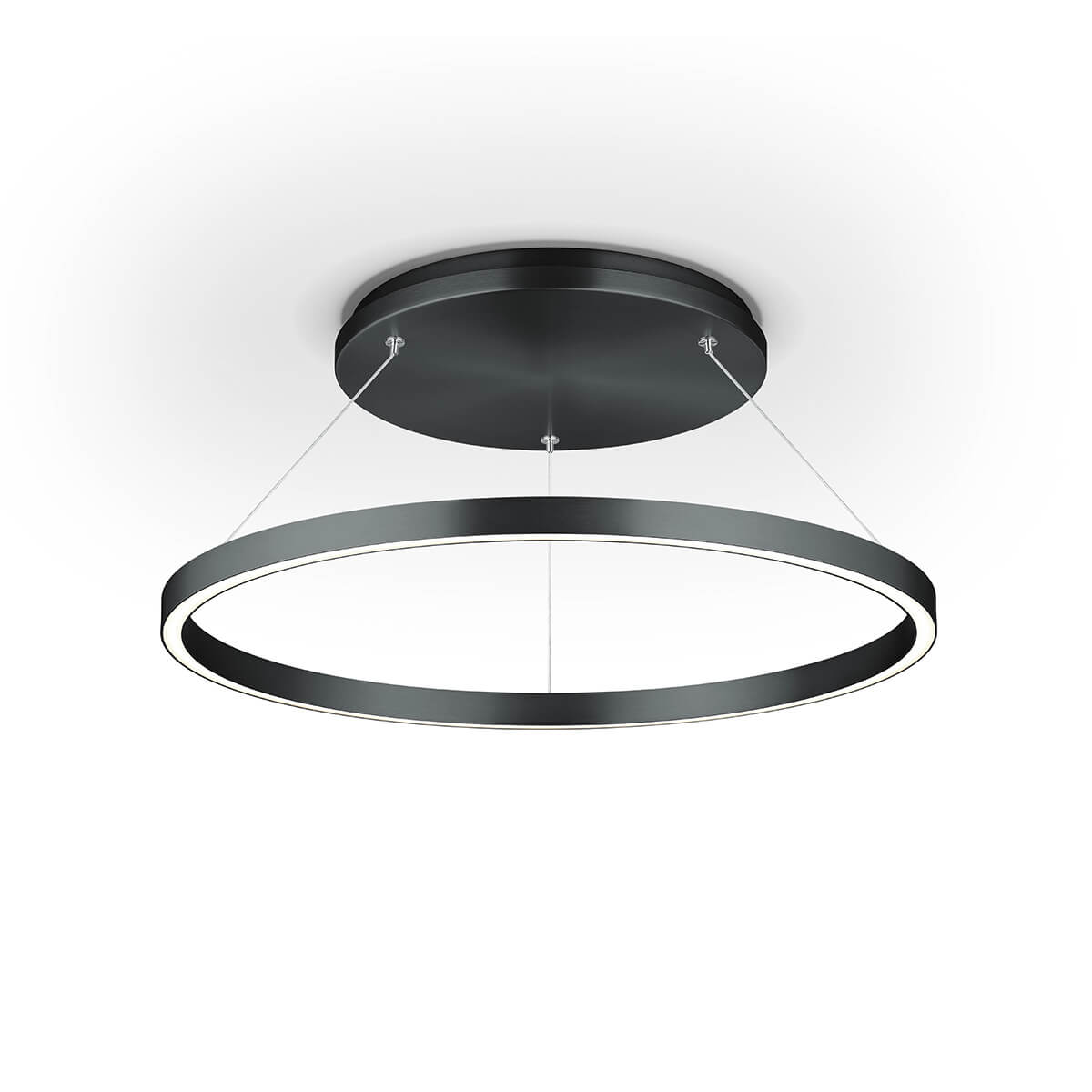 Knapstein Lisa-D LED Deckenleuchte, schwarz
