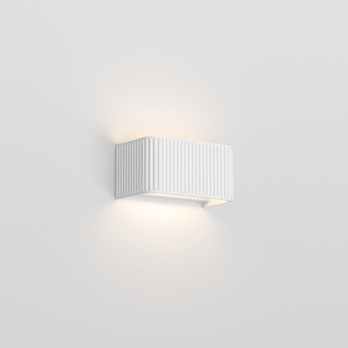 Rotaliana Dresscode W1 LED Wandleuchte, 2700 K, weiß matt