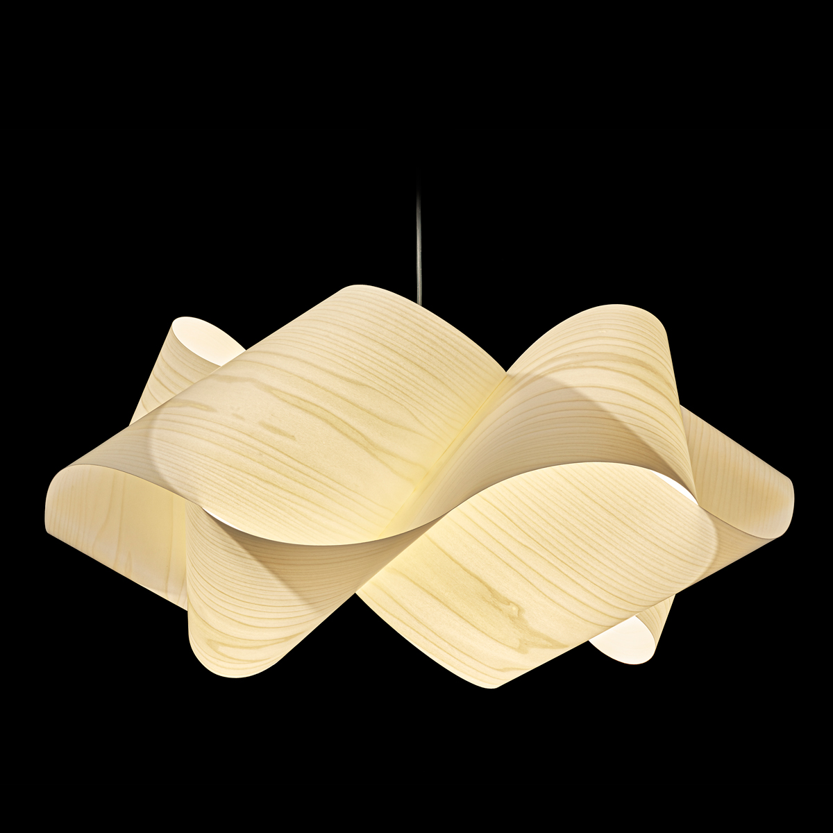 LZF Lamps Swirl Large Pendelleuchte, elfenbeinweiß