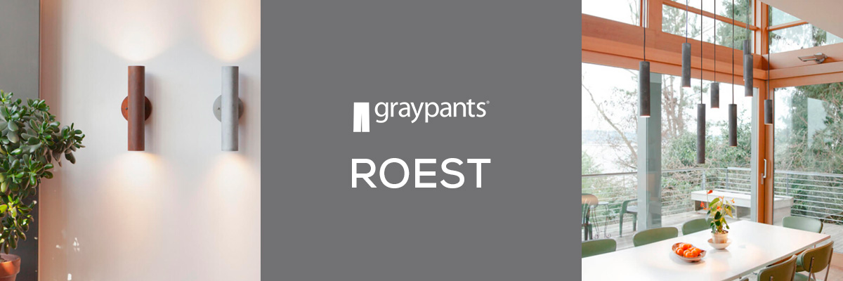 Graypants Roest Wandleuchten und Pendelleuchten aus Metall für moderne Wohn- und Essbereiche