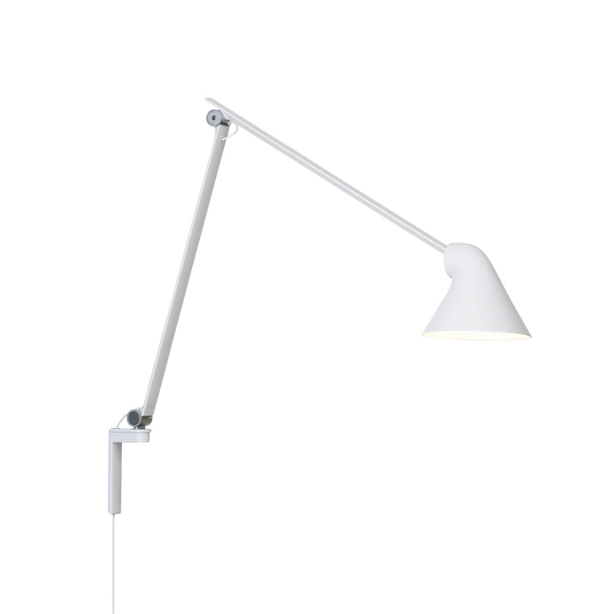 Louis Poulsen NJP LED Wandleuchte long, weiß