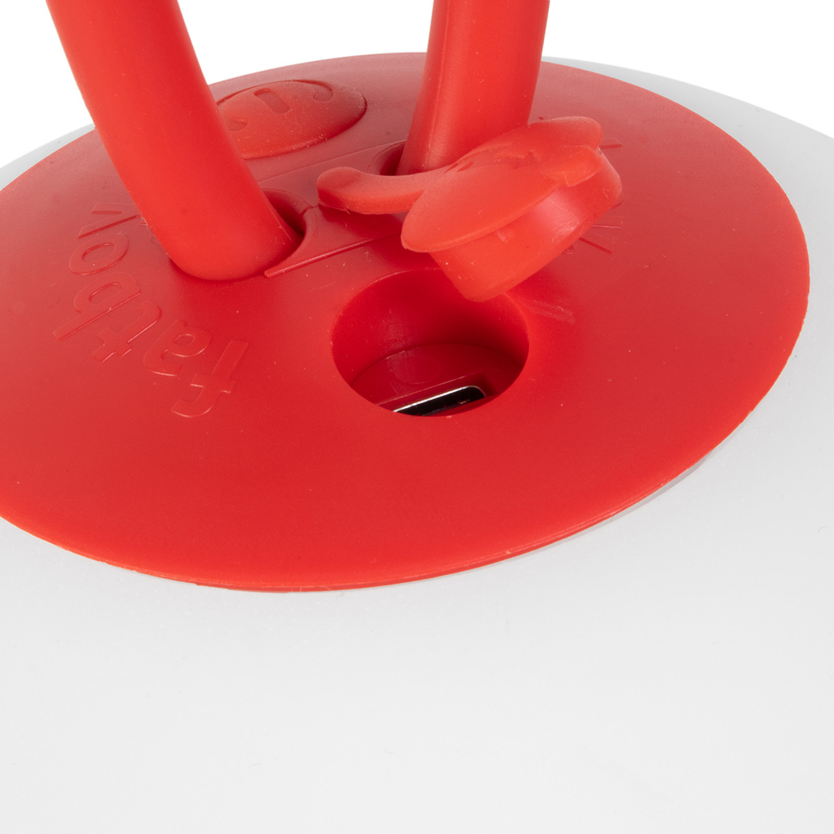 Fatboy Bolleke LED Akku-Pendelleuchte, rot, USB-Anschluss zum Wiederaufladen