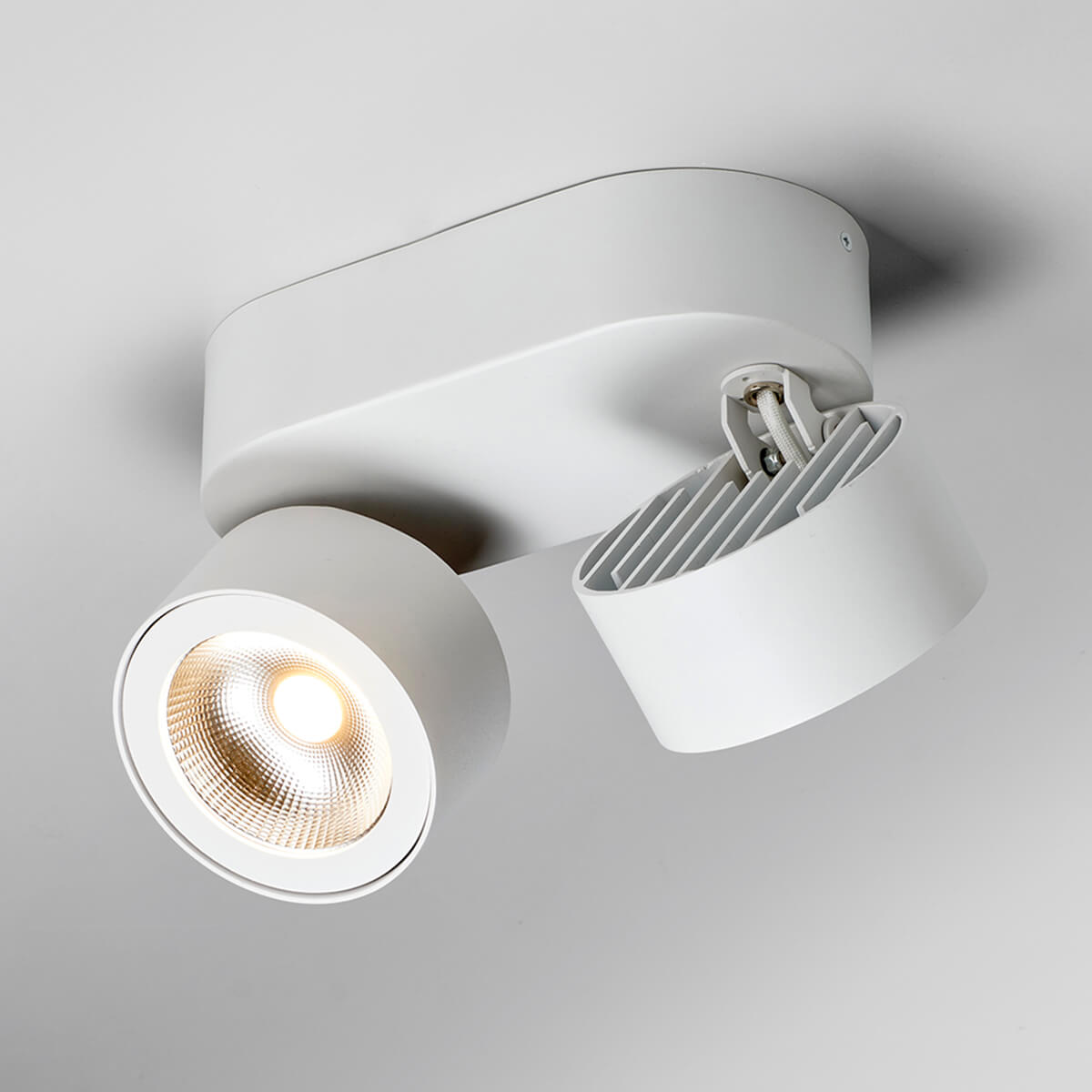 LupiaLicht Bloc 2M / 2 MN LED Deckenstrahler, weiß