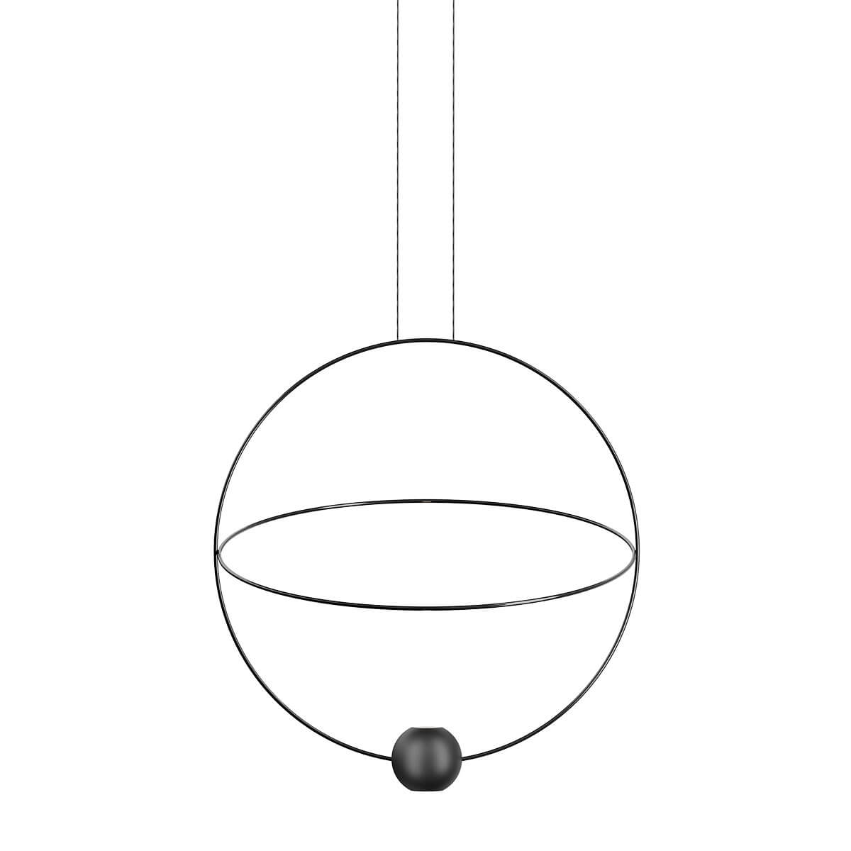 Lodes Elara Medium LED Pendelleuchte, schwarz matt