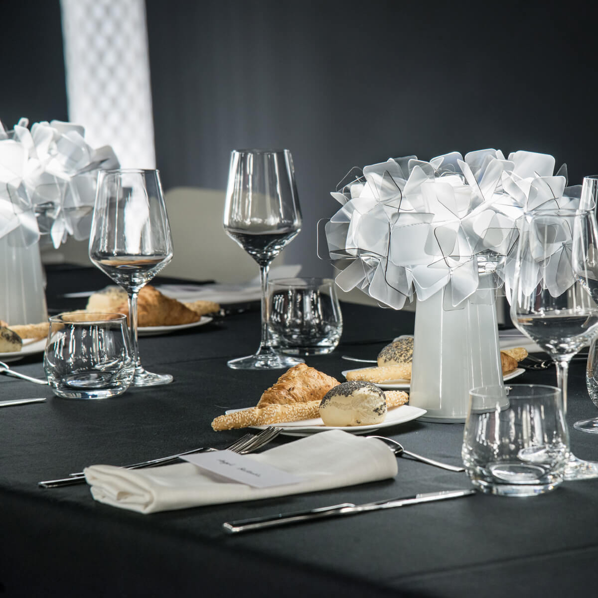 Slamp Clizia Battery LED Akkuleuchte, fumé