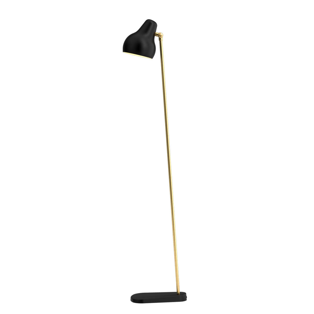 Louis Poulsen VL38 LED Stehleuchte, schwarz