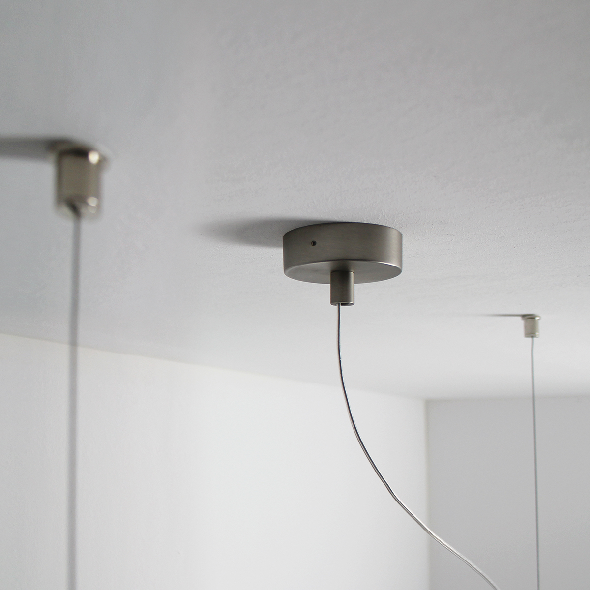 Top Light Puk Quartett Pendelleuchte, Baldachin, Aufhängungsmöglichkeit