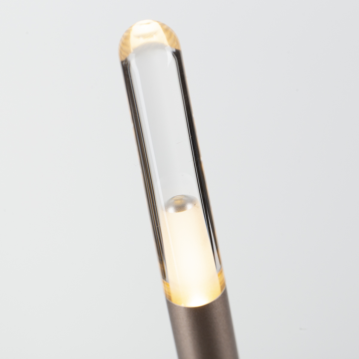 IP44.DE Glim LED Akkuleuchte, bright bronze (Bronze), Leuchtenkopf (©Leuchtenland.com)