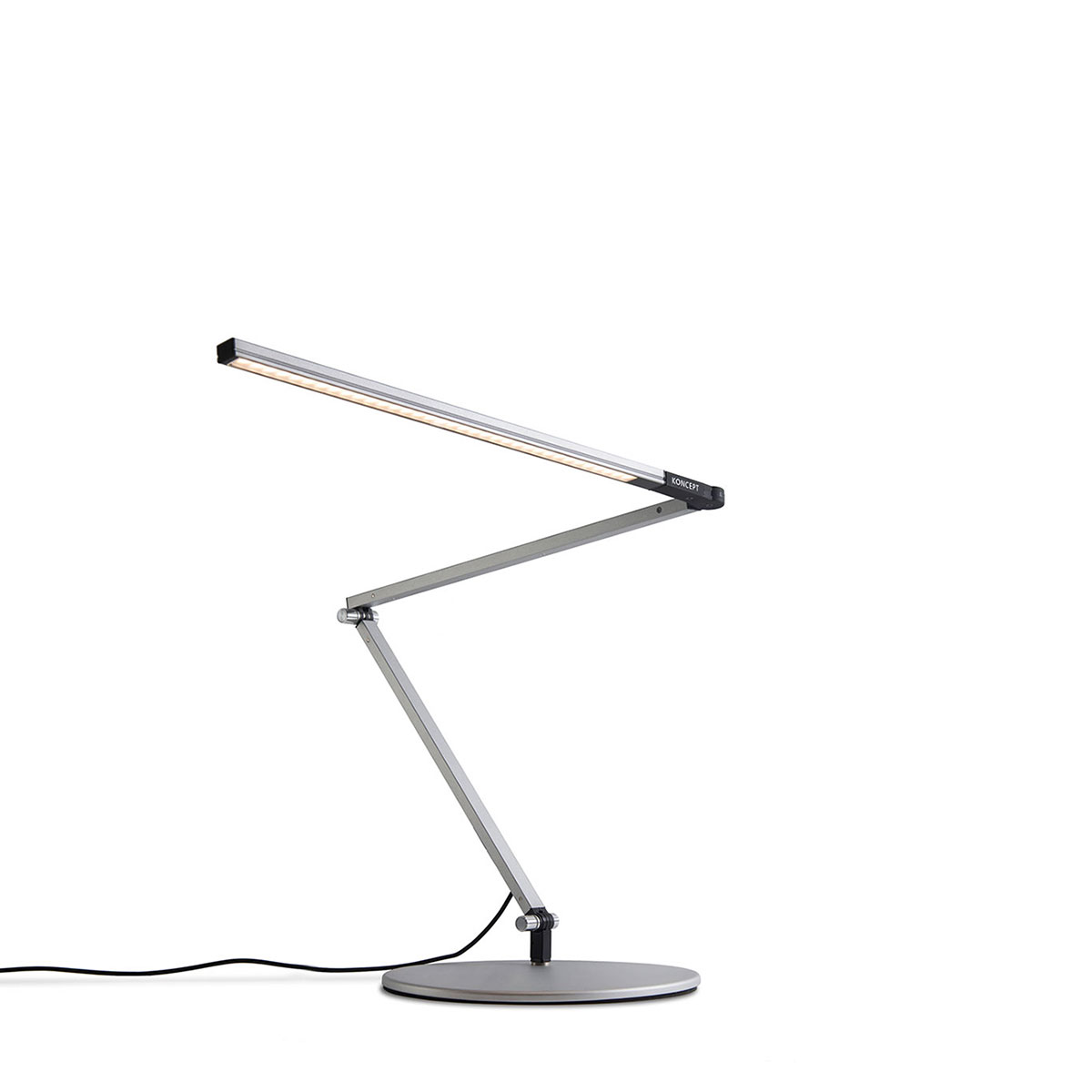 koncept Z-Bar Slim Tischleuchte, Silber