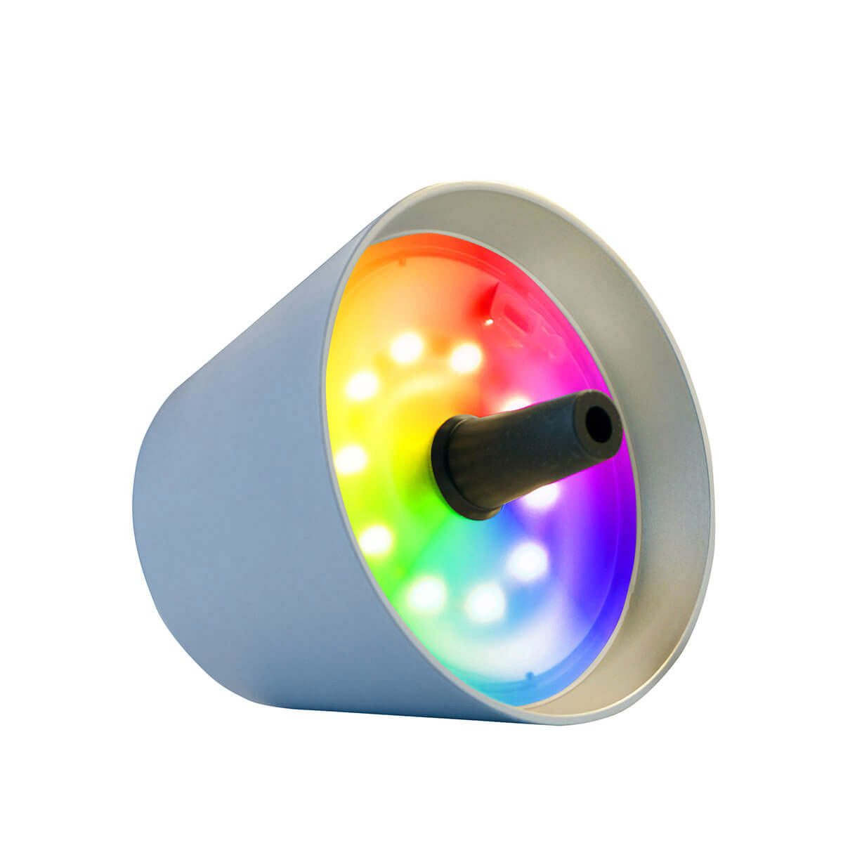 Sompex Top 2.0 RGB LED Akkuleuchte & Flaschenaufsatz, rosegold (Flasche nicht inbegriffen