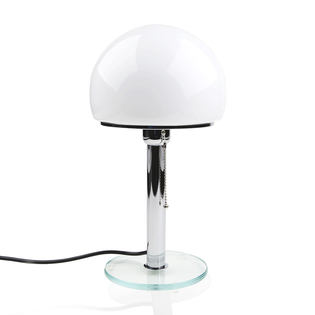 604 Glas Tischleuchte