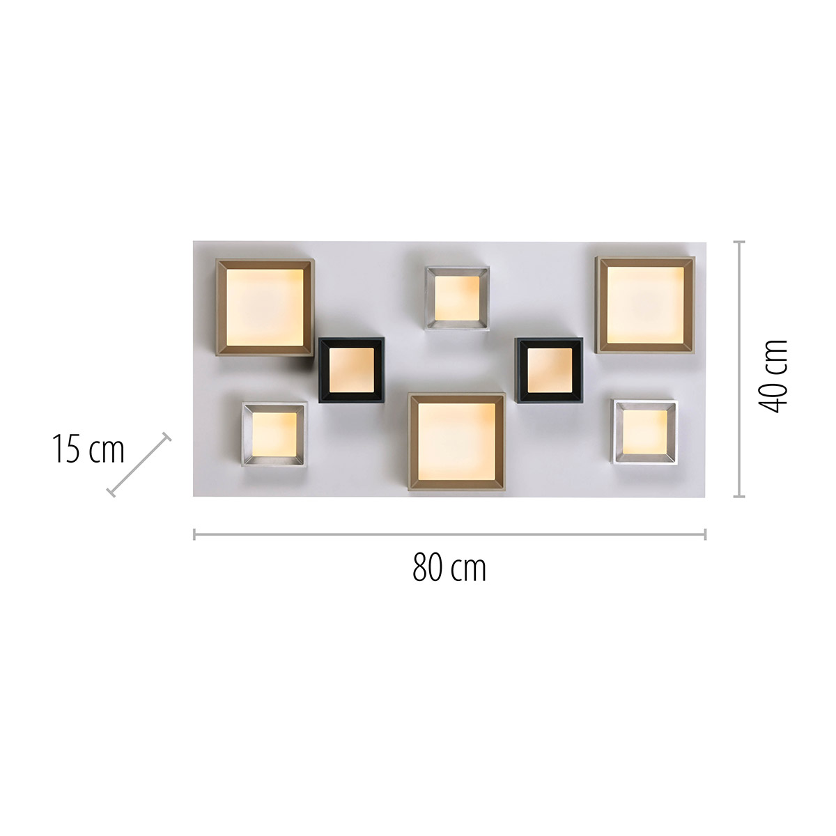 PURE Manhattan LED Deckenleuchte