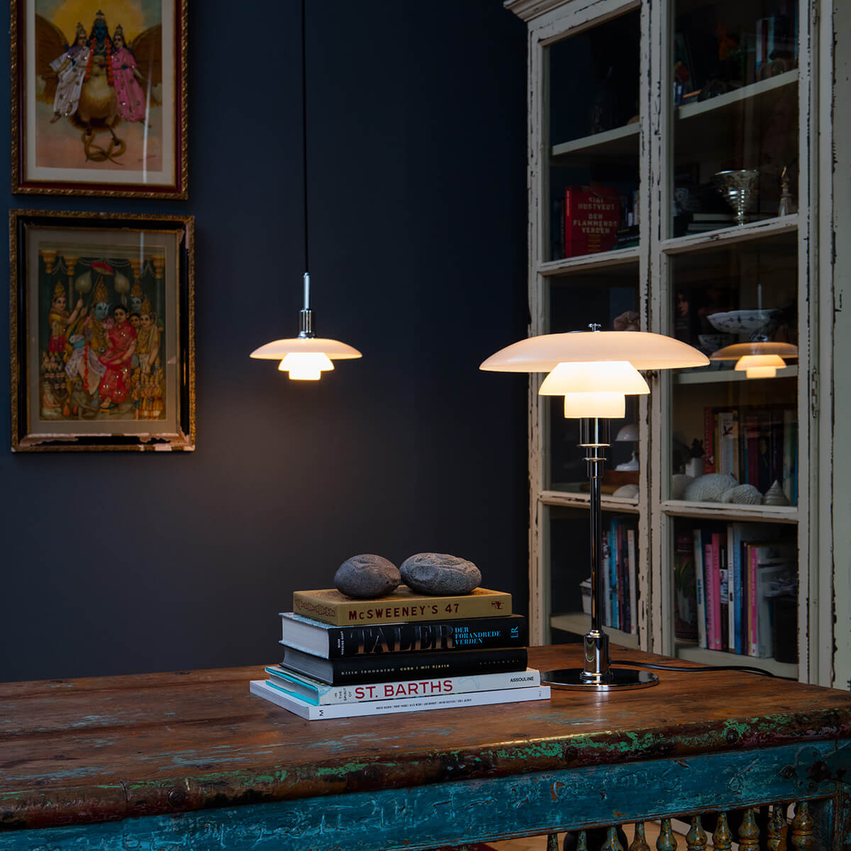 Louis Poulsen PH 3/2 Tischleuchte, schwarz metallisiert