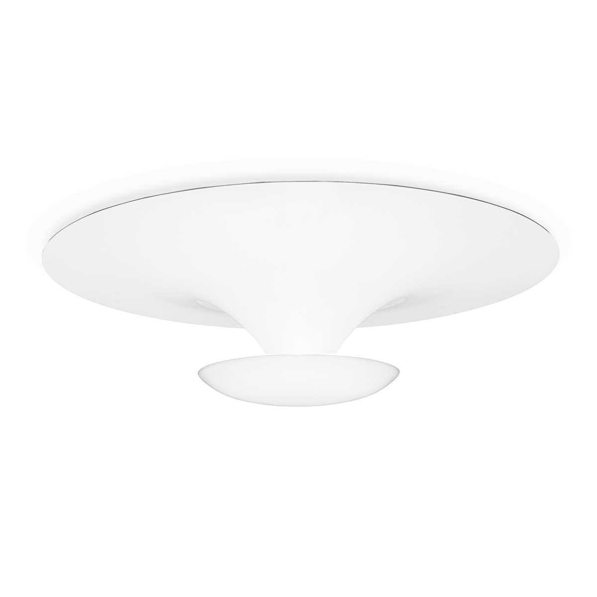 Vibia Funnel 2014 LED Wand- / Deckenleuchte, Ø: 50 cm, weiß