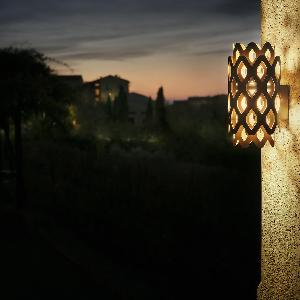 Charlotte Outdoor Applique LED Wandleuchte