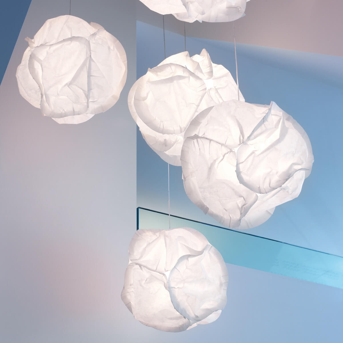 Belux Cloud LED Pendelleuchte, weiß