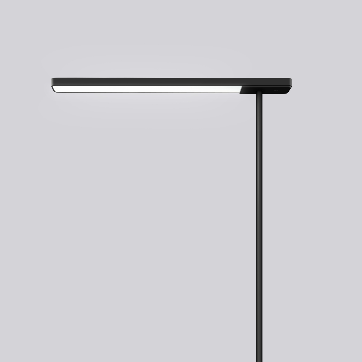 Serien.lighting Slice² Floor LED Stehleuchte, schwarz