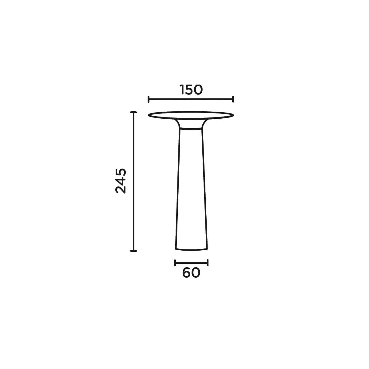 Lix LED Akkuleuchte, Dim-to-Amber
