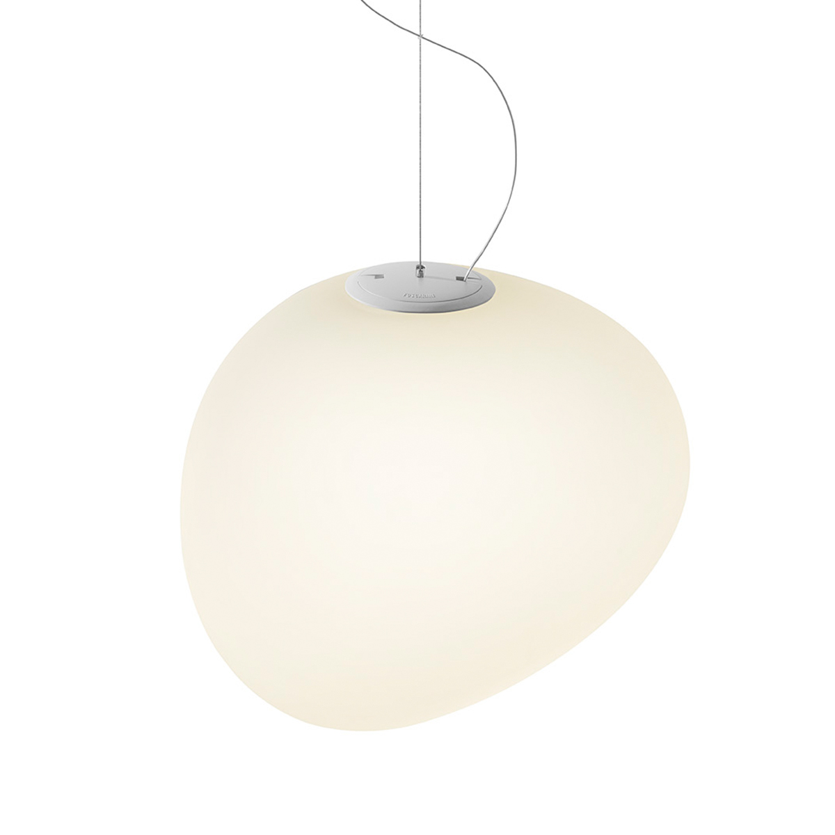 Foscarini Gregg Grande Sospensione, bianco (weiß)