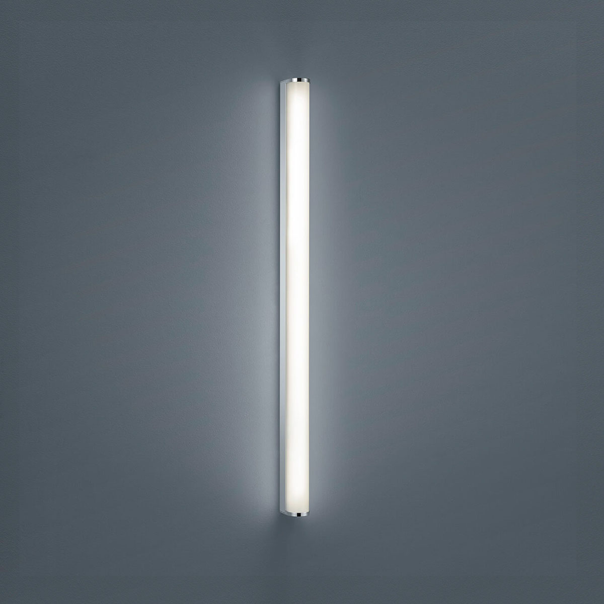 Helestra Ponto LED Wandleuchte, Länge: 90 cm, Chrom