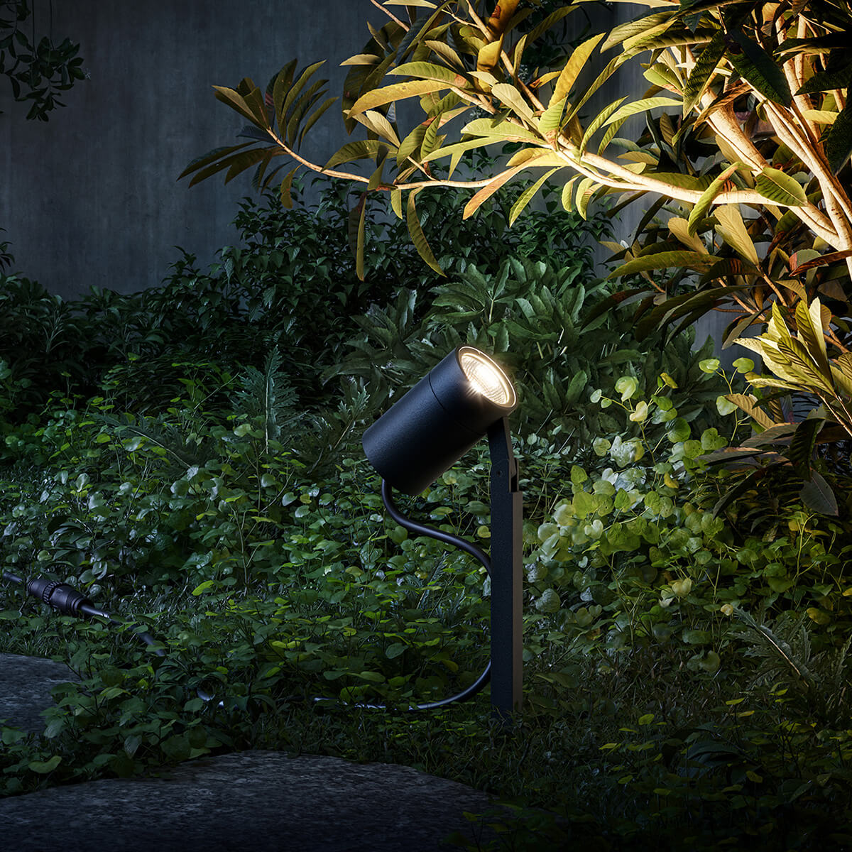 IP44.DE Piek mini solar join LED Solarleuchte mit Erdspieß, deep black (schwarz)