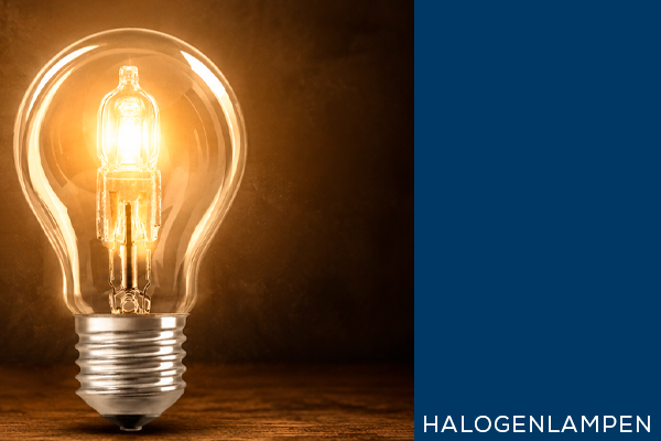 Kategoriebanner Leuchtmittel Halogenlampen