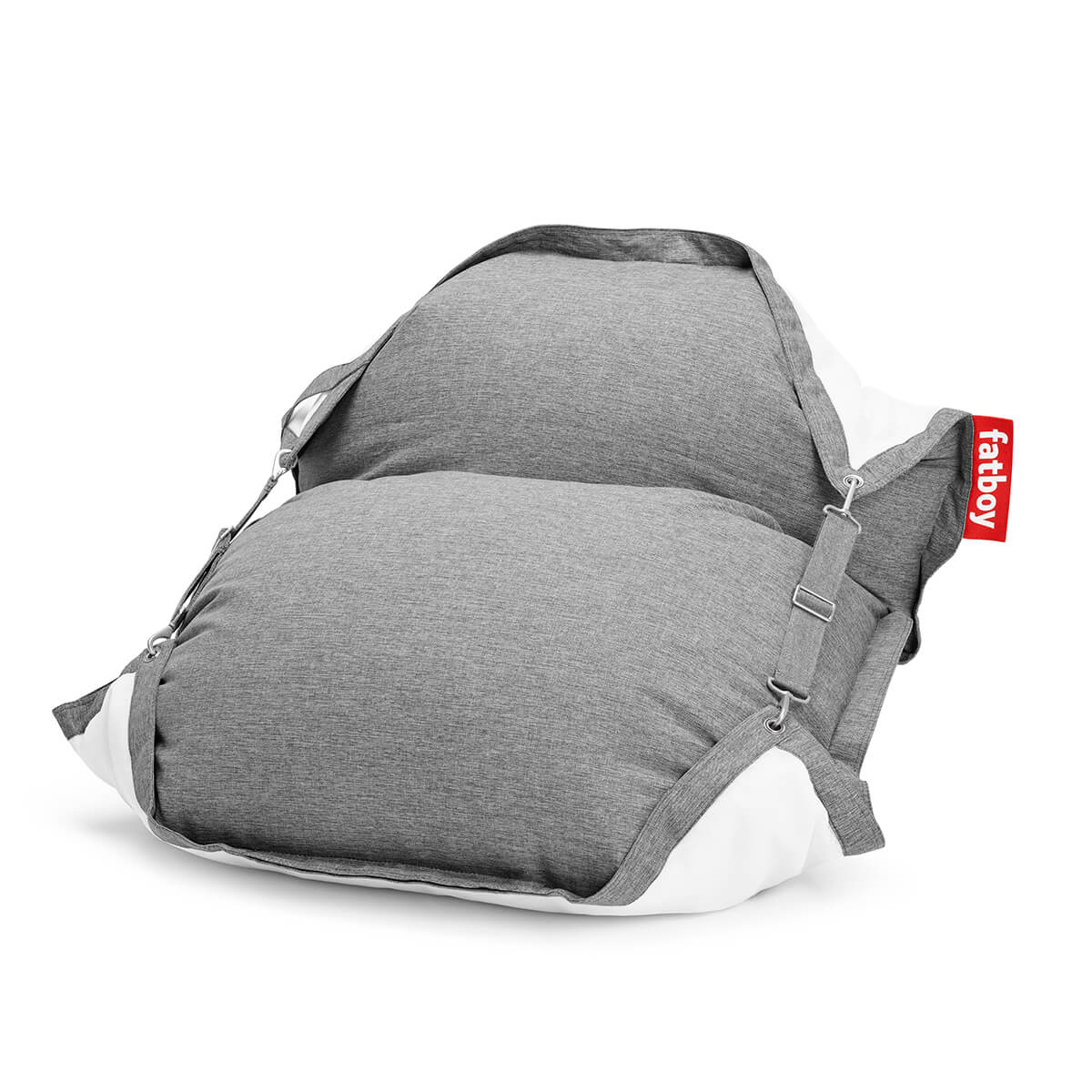 Fatboy Original Floatzac Sitzsack & Luftmatratze, Rock grey (steingrau)