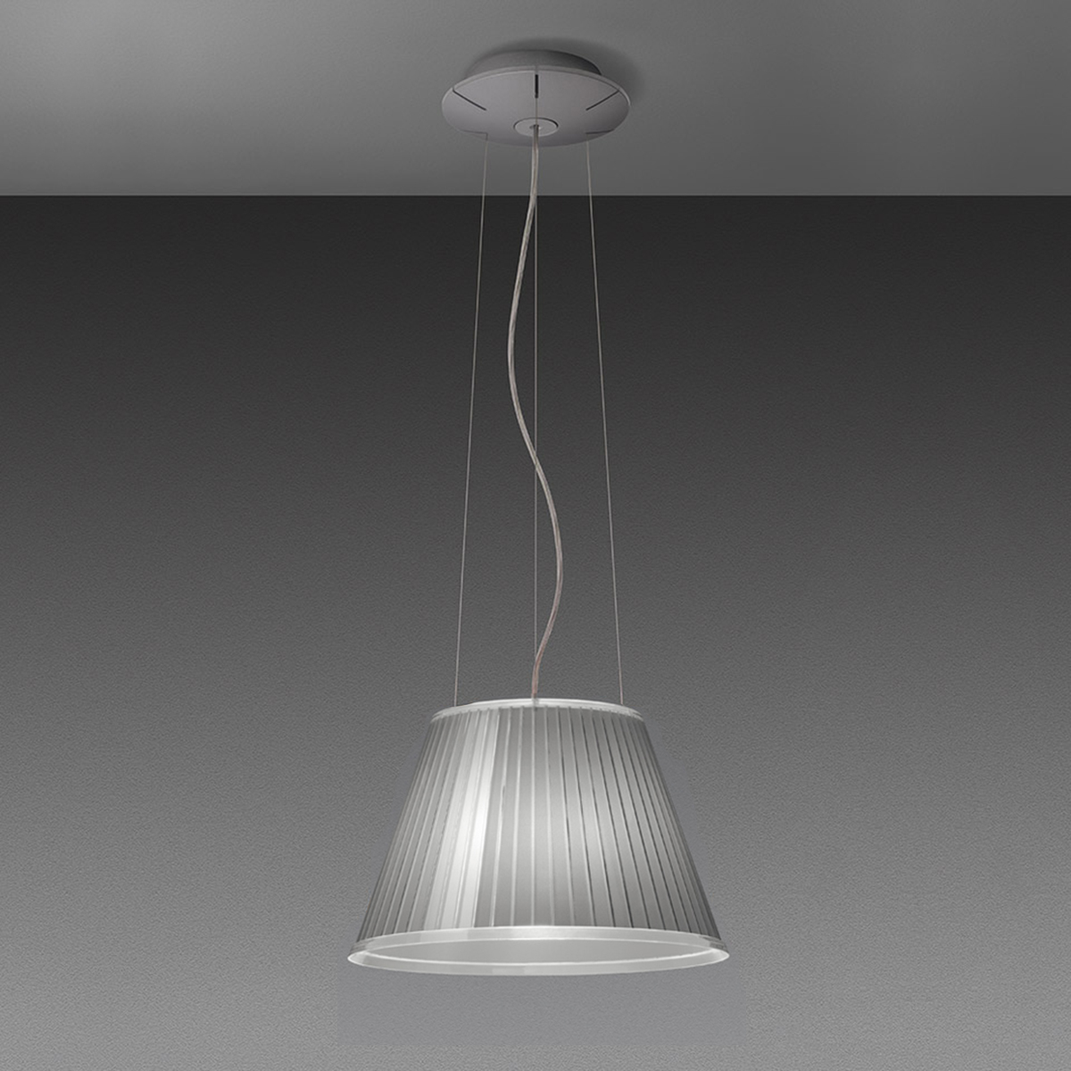 Artemide Design Choose Sospensione, Schirm: weiß
