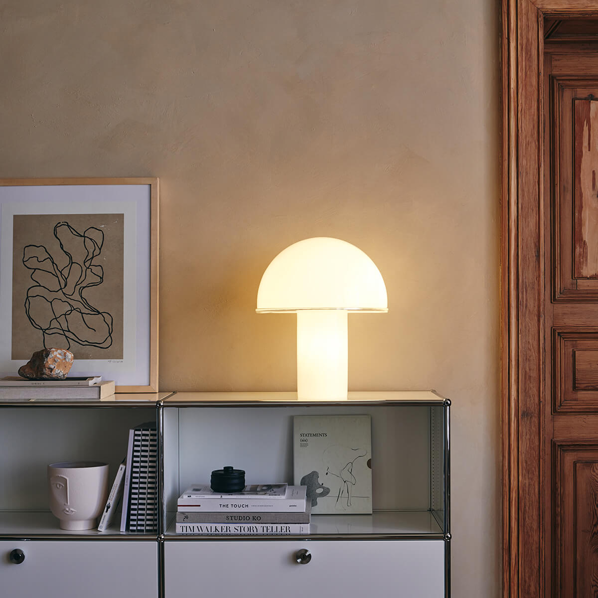 Artemide Onfale Tavolo, weiß