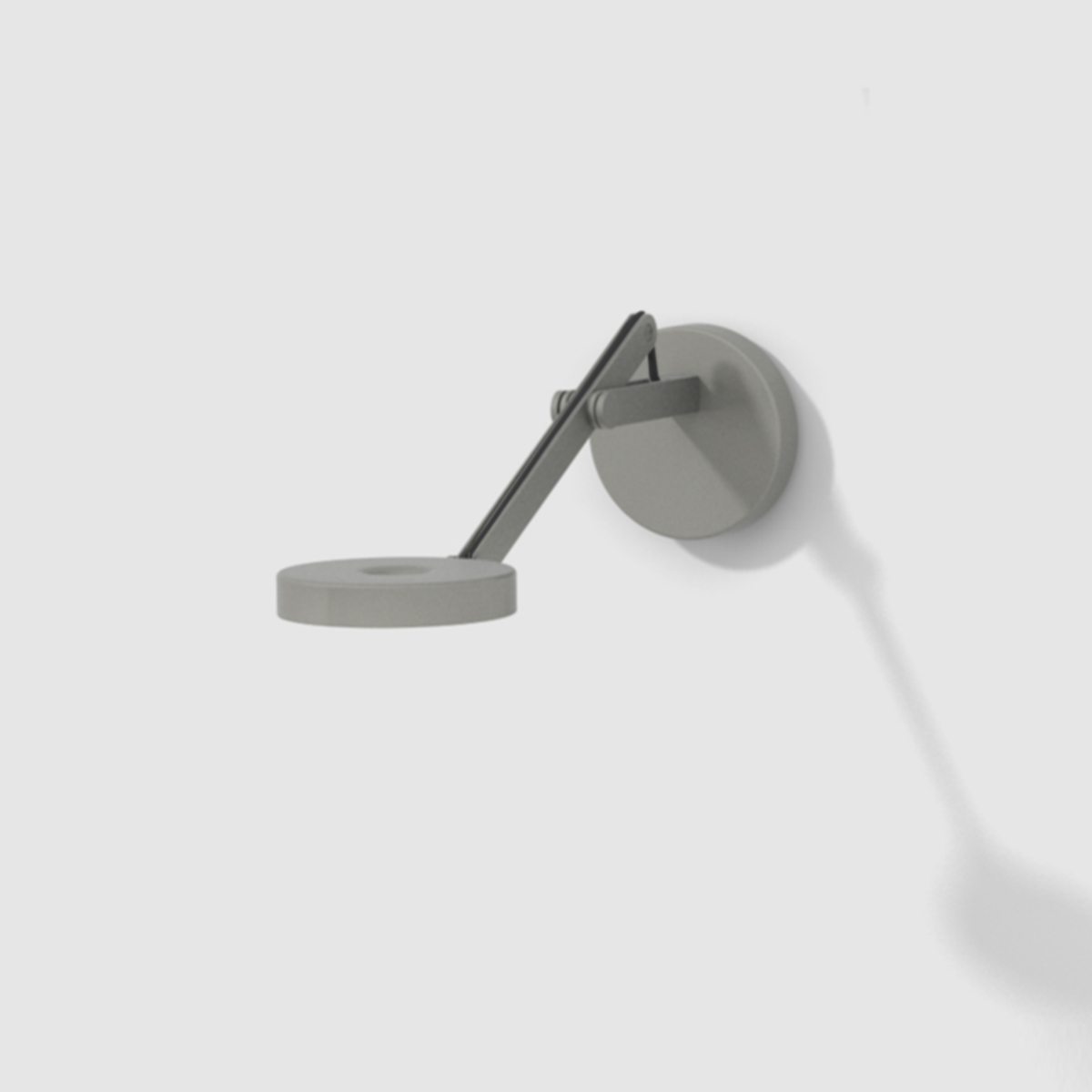 Rotaliana String W0 LED Wandleuchte mit Verstellband: schwarz, graphit