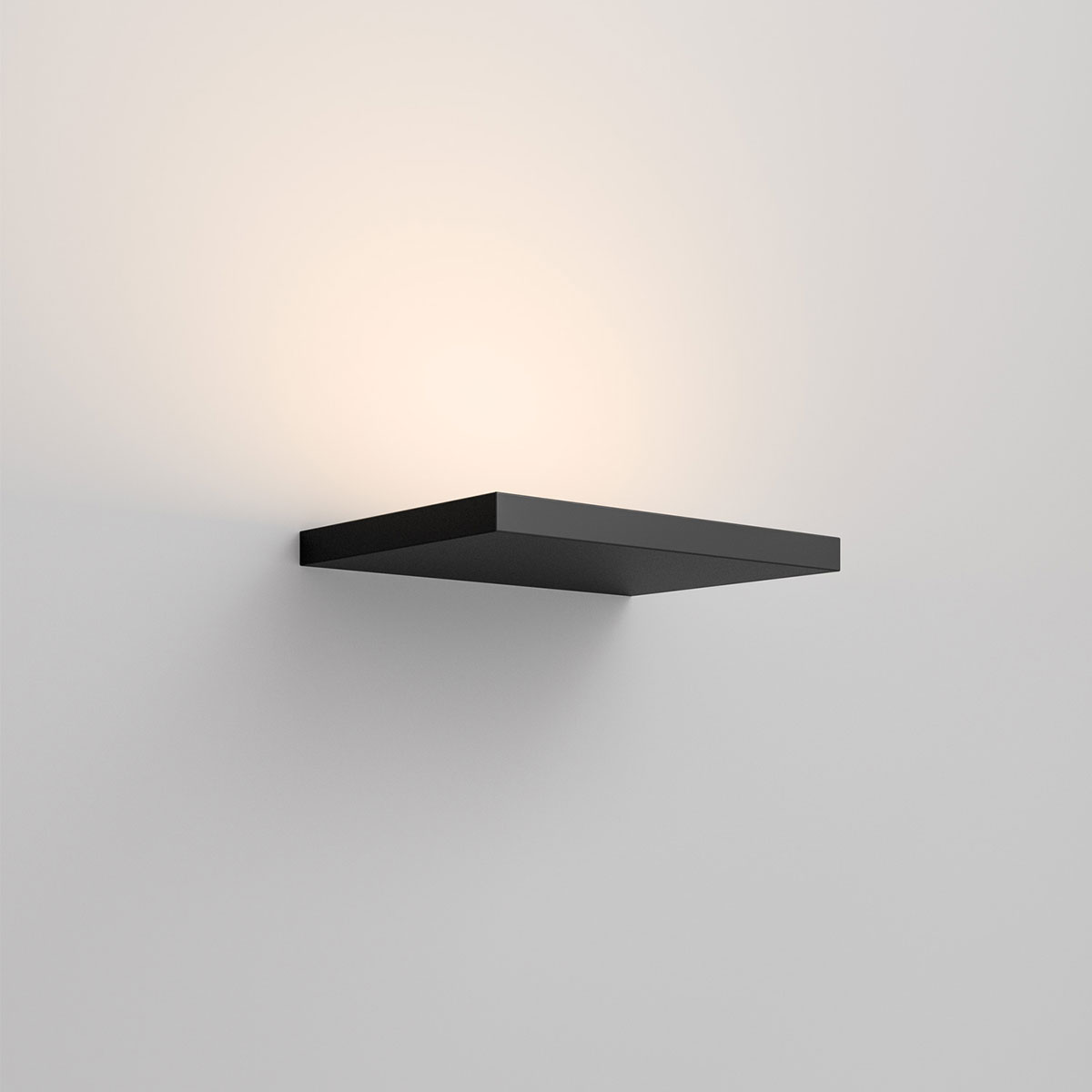 Rotaliana CM2 W2 LED Wandleuchte, schwarz matt