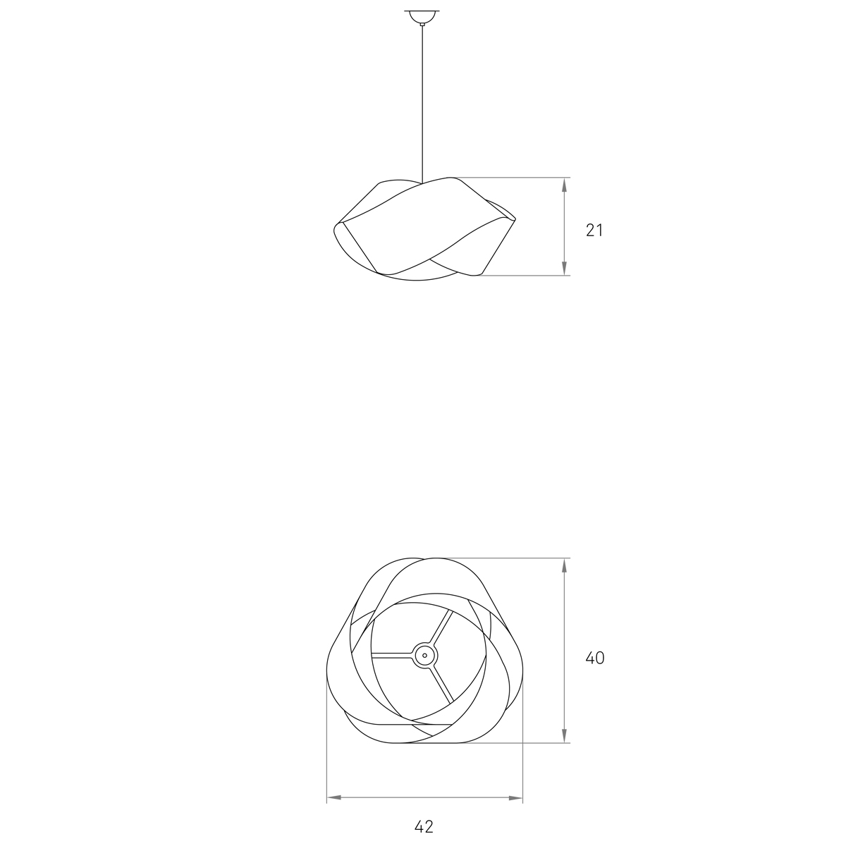 LZF Lamps Nut Pendelleuchte