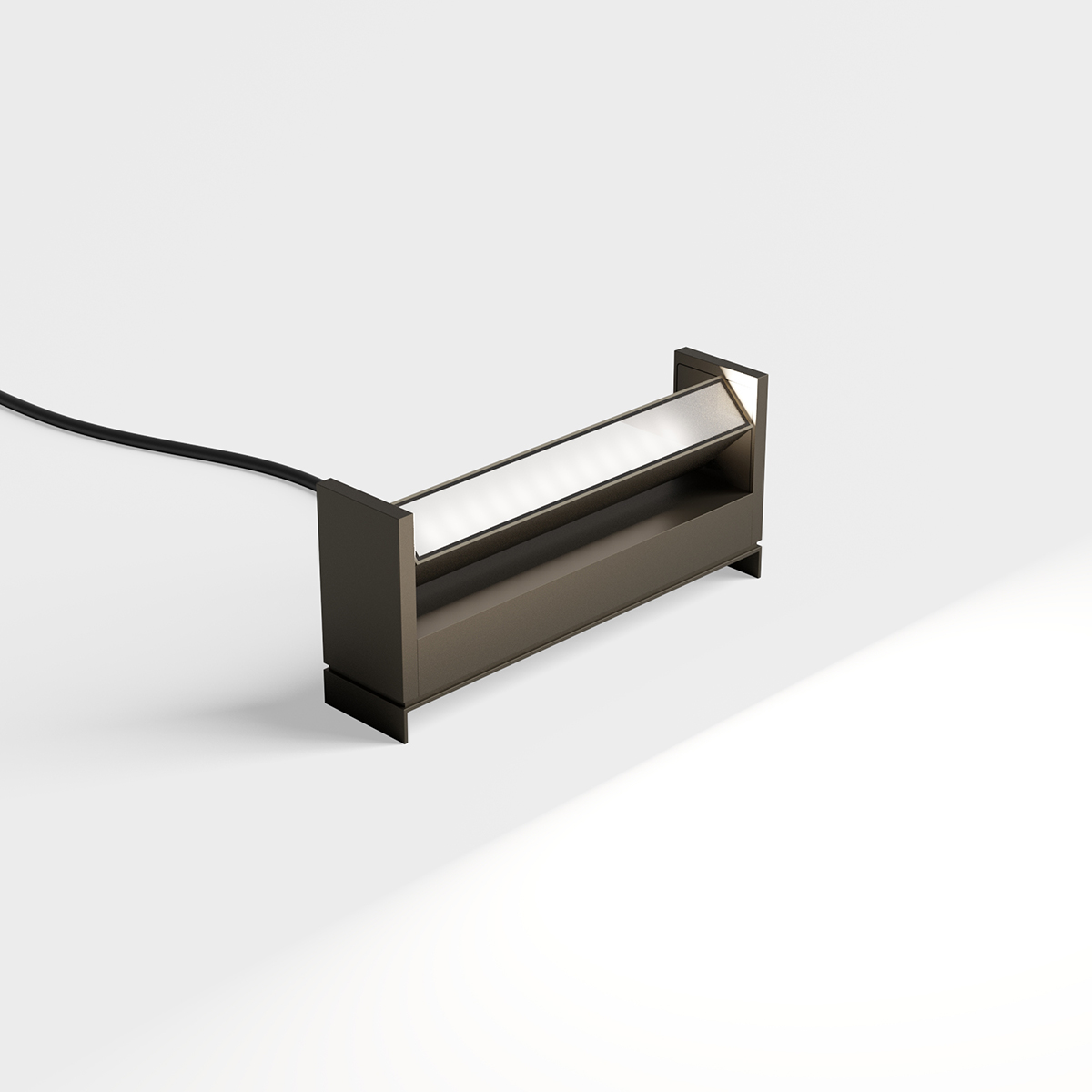 IP44.de Slat Spike Spießstrahler, cool brown (braun)