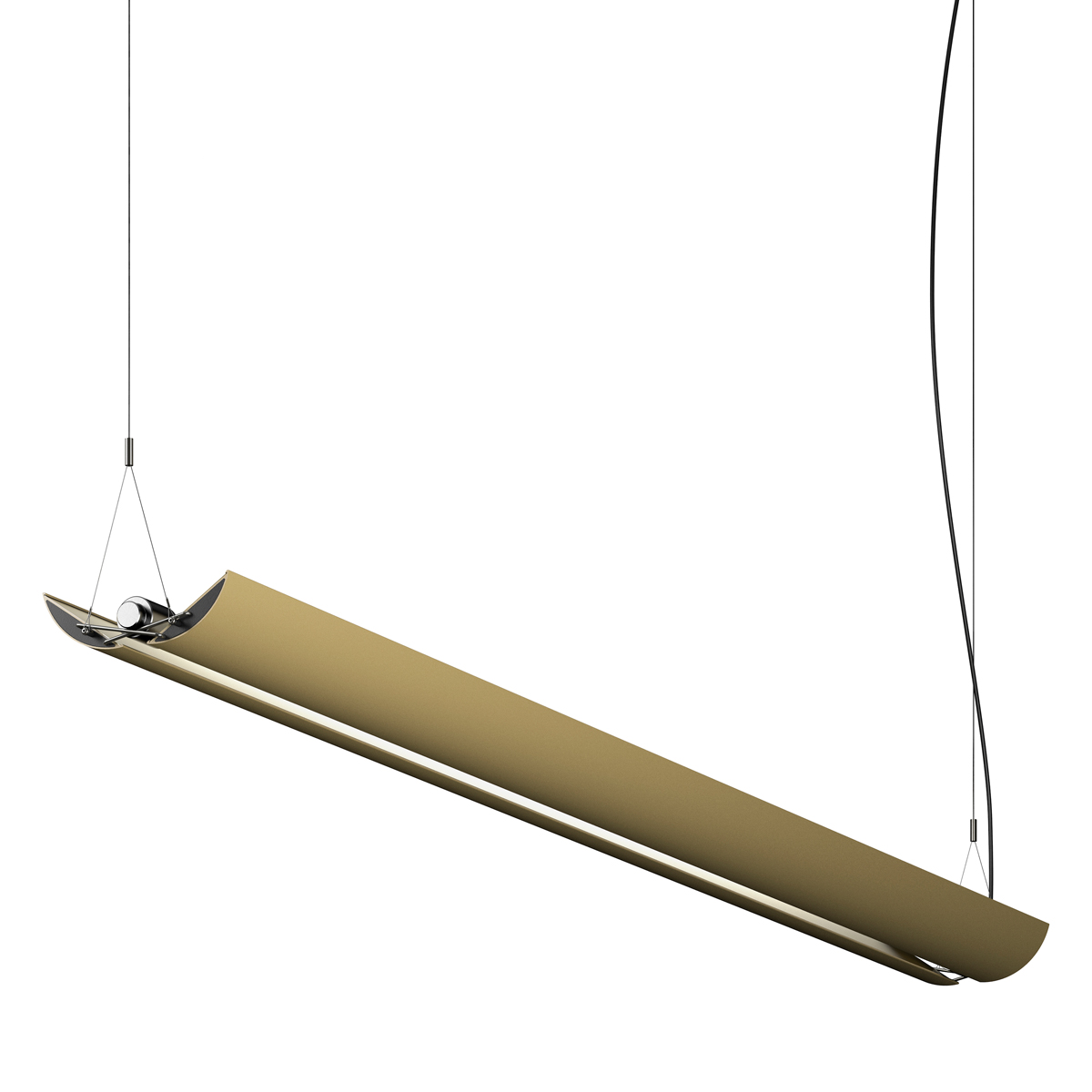 Belux UpDown LED Pendelleuchte 32, Gold