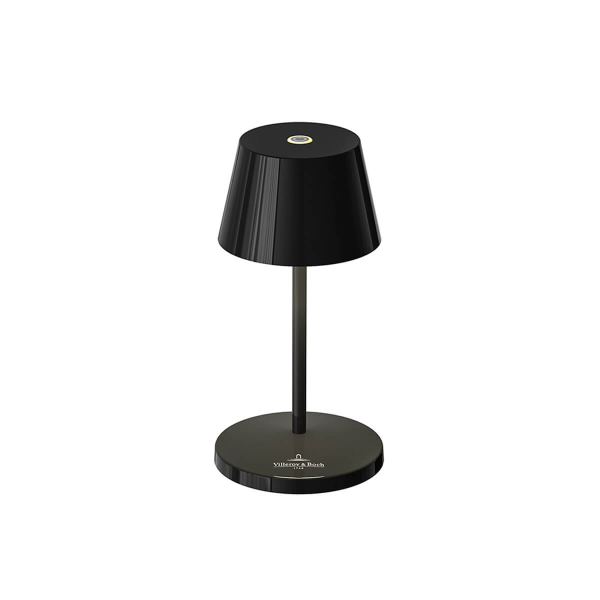 Villeroy & Boch Seoul Nano LED Akkuleuchte, schwarz-keramik