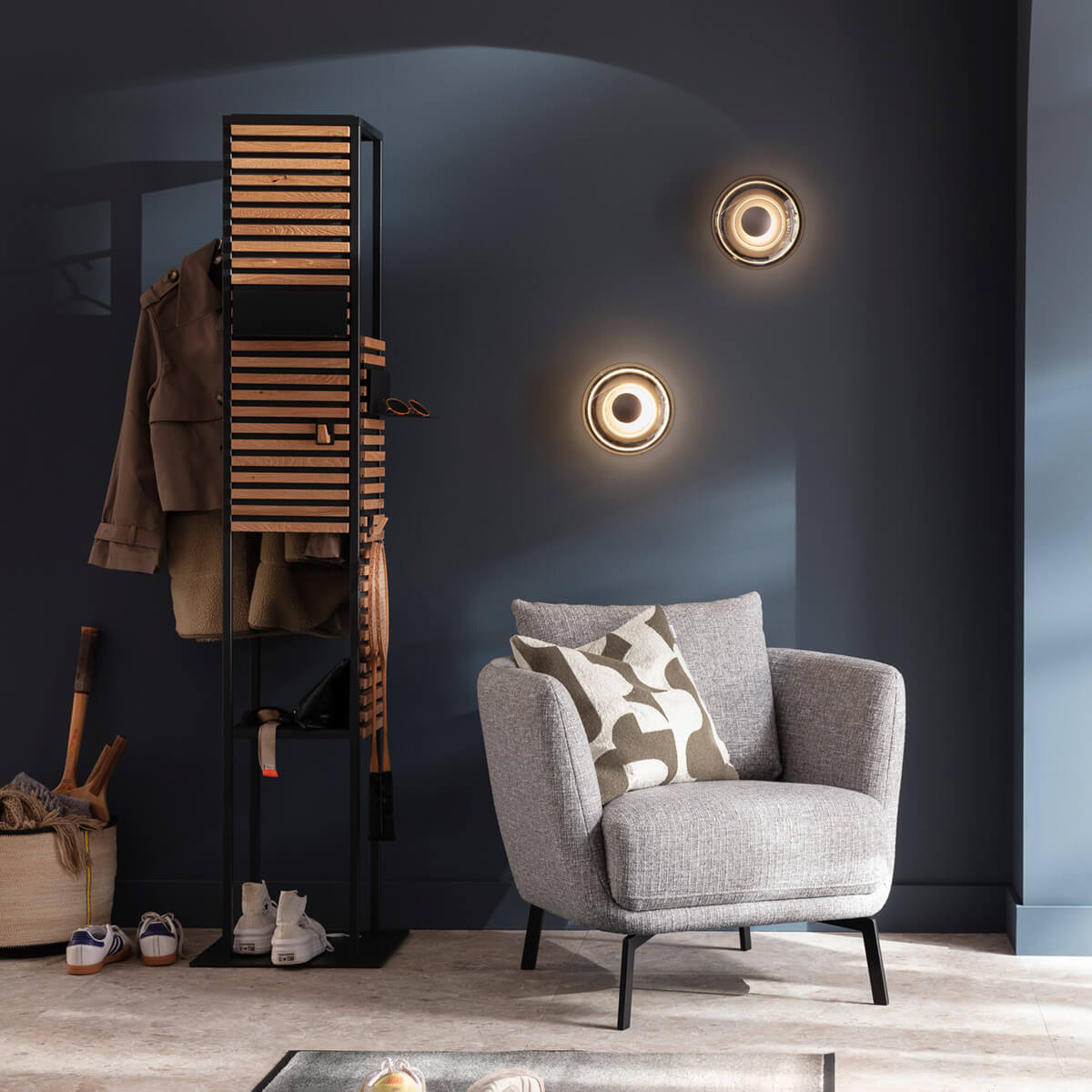 Posh LED Wand- / Deckenleuchte