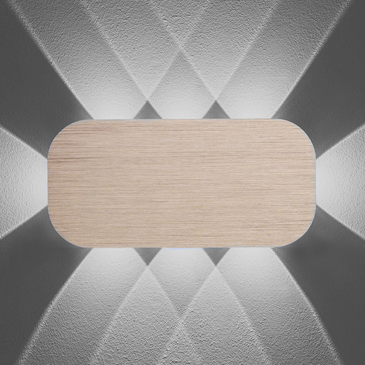 HELL Prince LED Wandleuchte, Auslaufmodell, Roségold eloxiert Prince LED Wandleuchte, Auslaufmodell