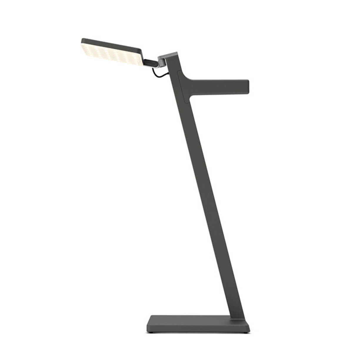 Nimbus Roxxane Leggera 52 CL LED Akkutischleuchte, mit Magnetic Dock, basaltgrau matt