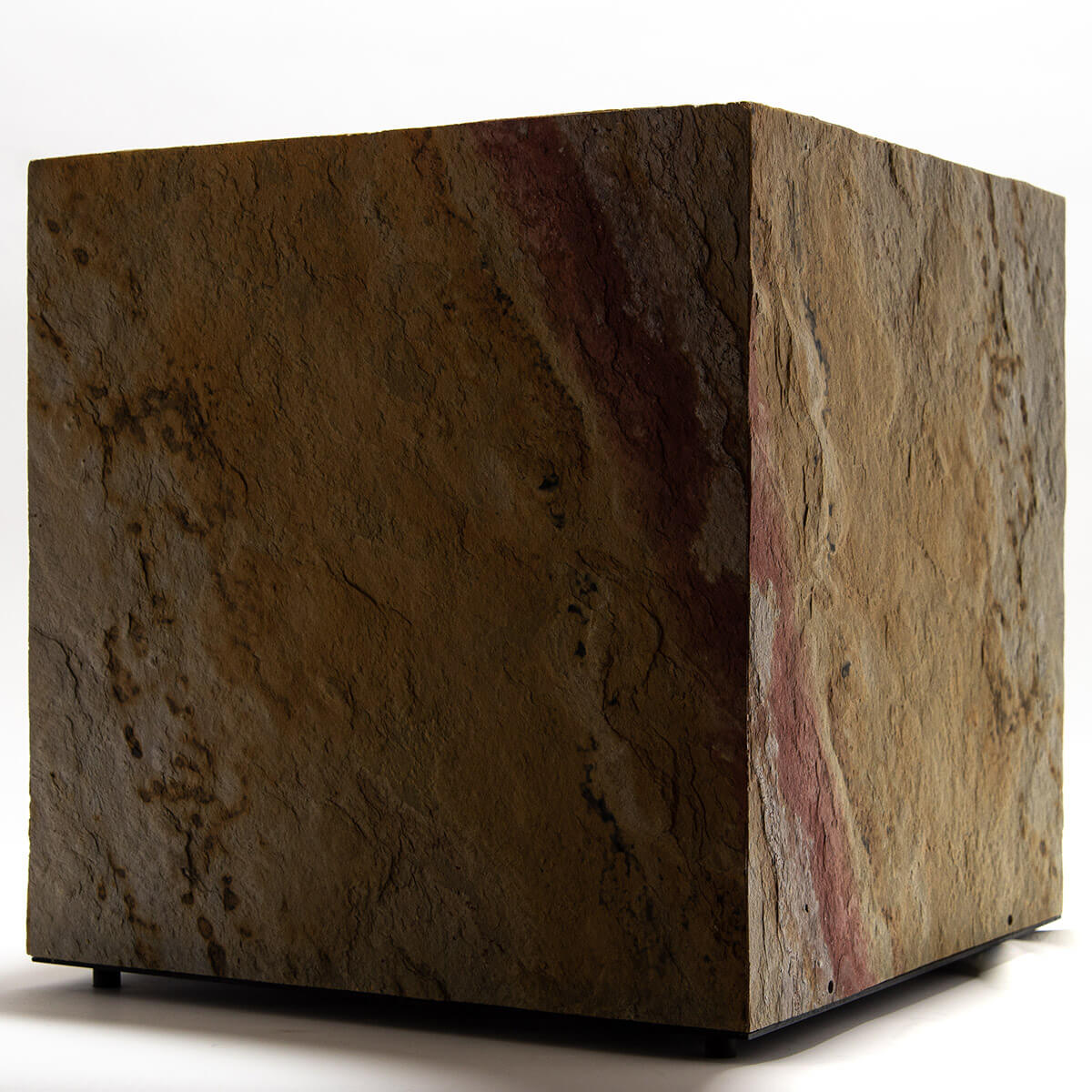 Epstein-Design Würfel Eifel im Herbst CCT-LED Außenleuchte, 49 cm, Schiefer