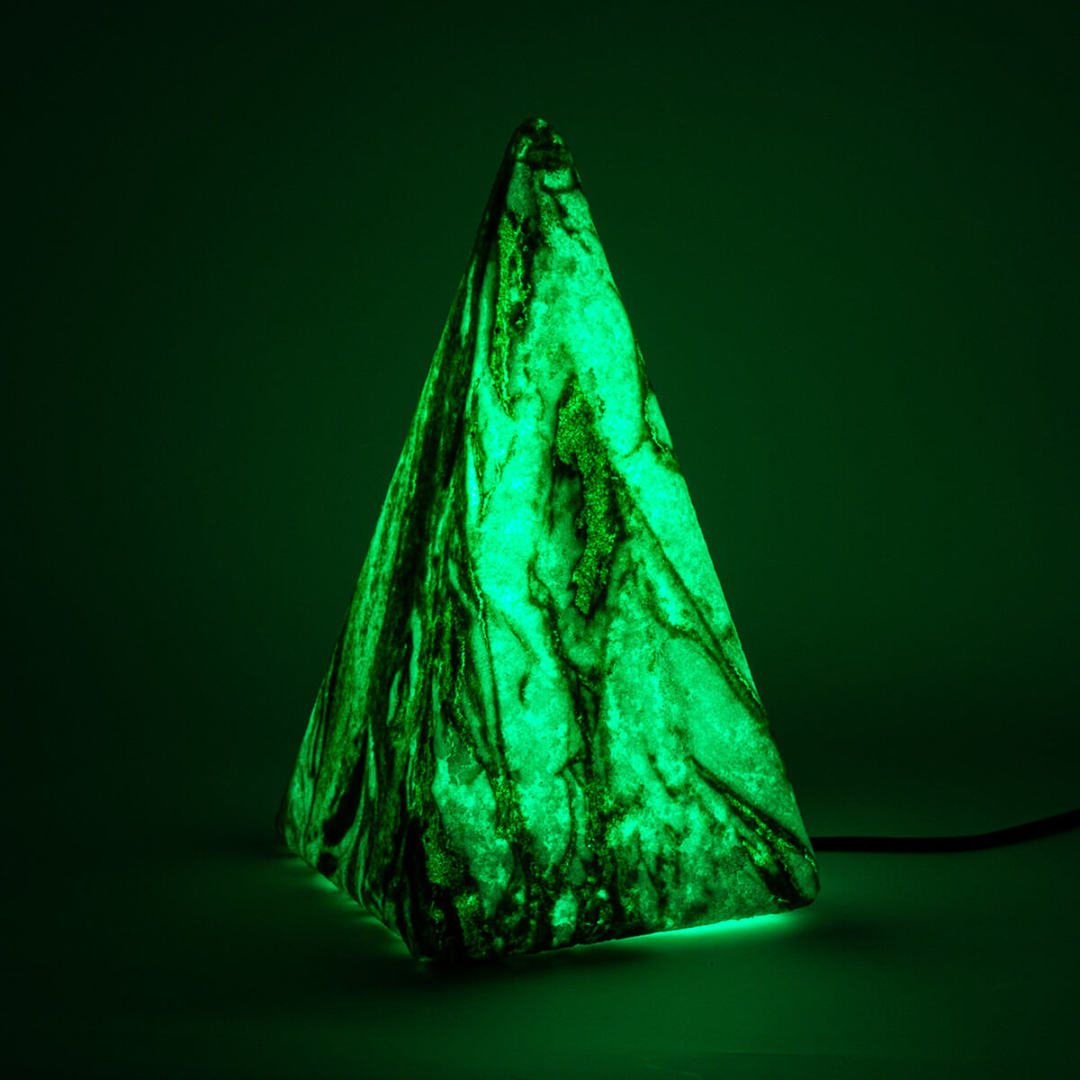Epstein-Design Pyramide Sahara RGBCCT-LED Außenleuchte, Höhe: 36 cm, Sandstein