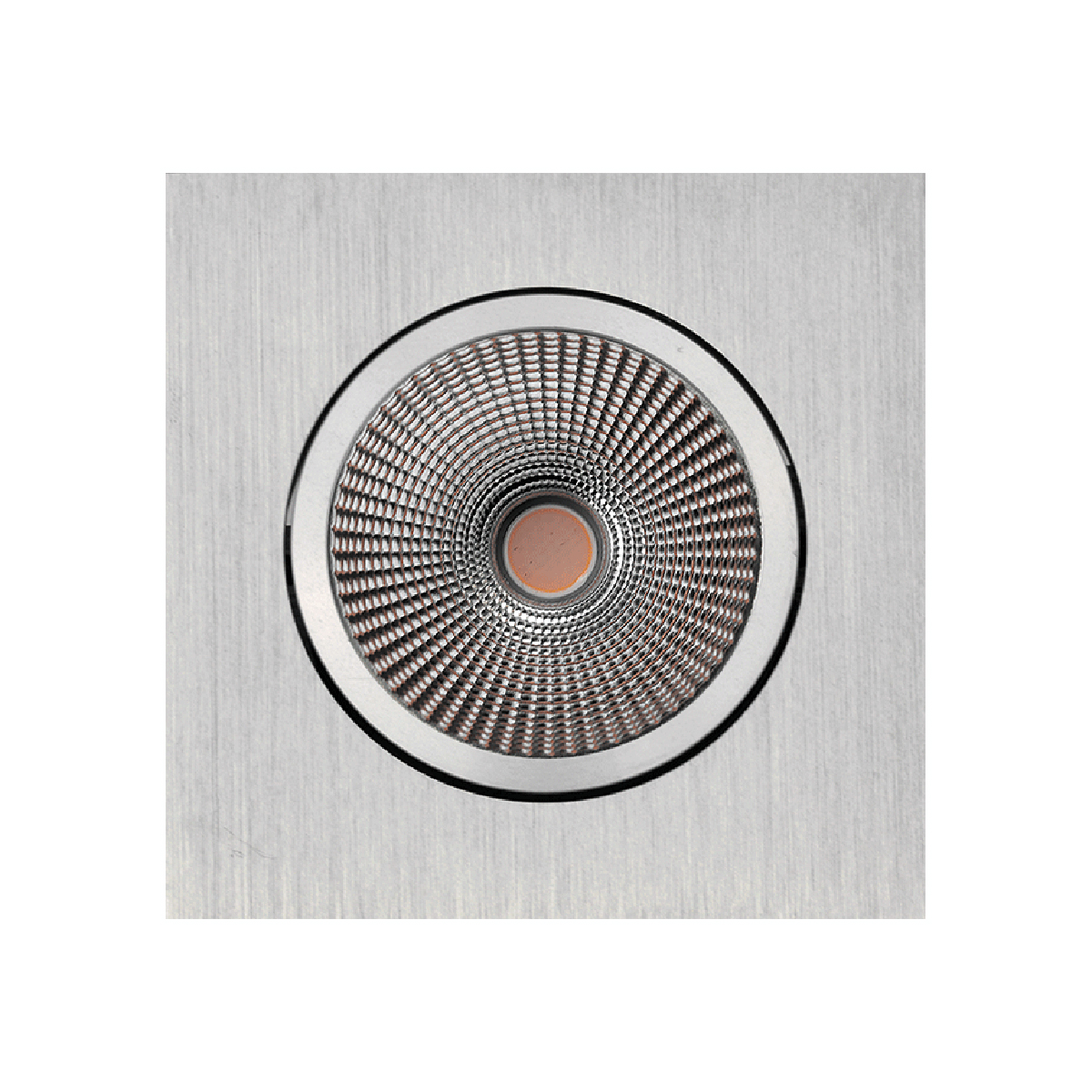 MOBiDIM COB Slim Q LED Einbaustrahler, Alu gebürstet