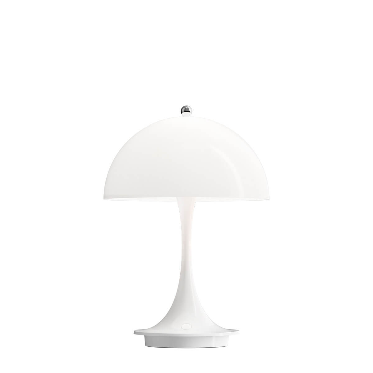 Louis Poulsen Panthella 160 Portable V2 LED Akkuleuchte, Acryl opalweiß – Design by Verner Panton Panthella 160 Portable V2 LED Akkuleuchte, Rückläufer