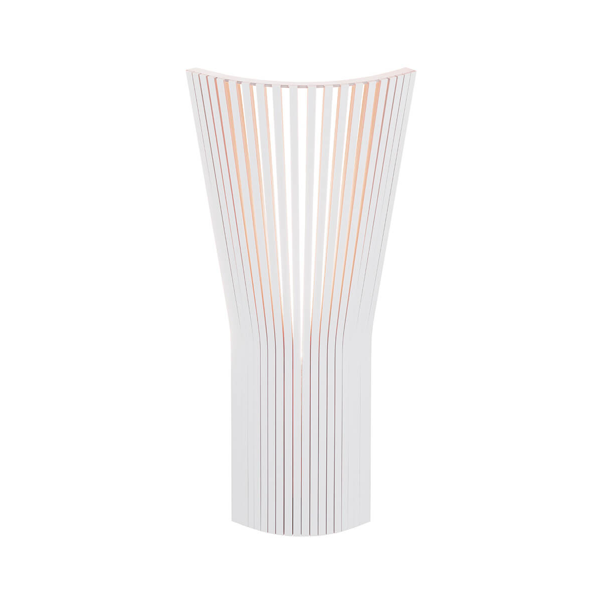Secto Design Secto Small 4237 Eck- / Wandleuchte, weiß laminiert