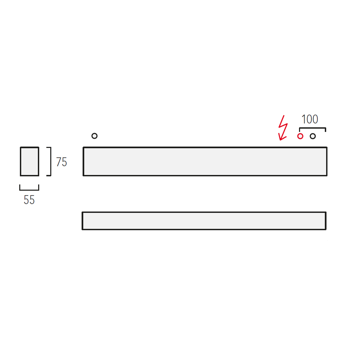 Lightnet Matric-A3 Deckenleuchte