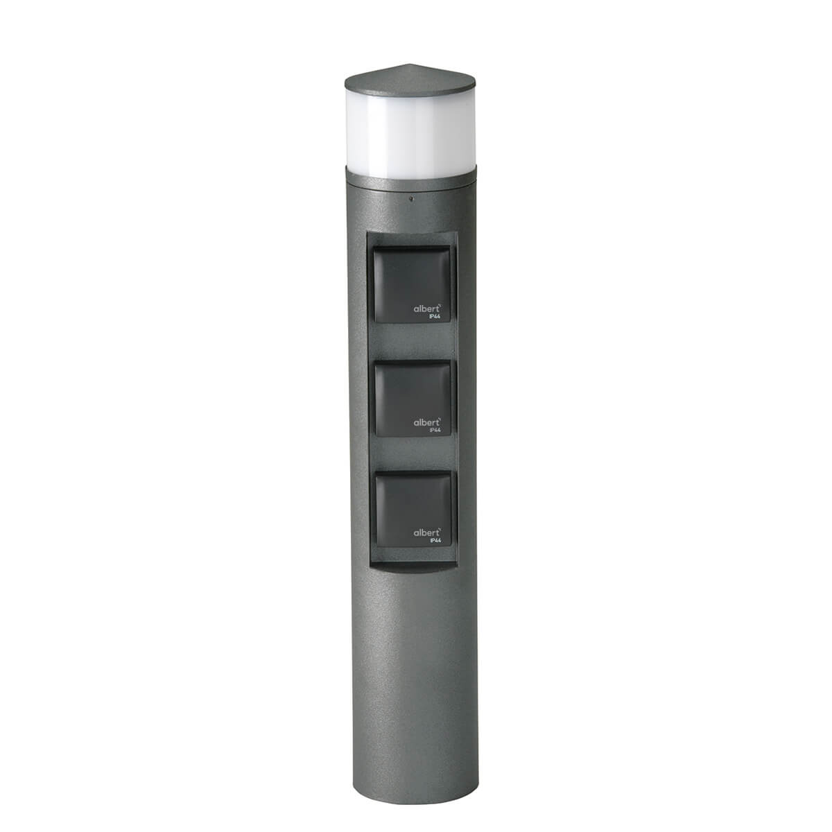 Albert Leuchten 2202 LED Steckdosenlichtsäule, anthrazit