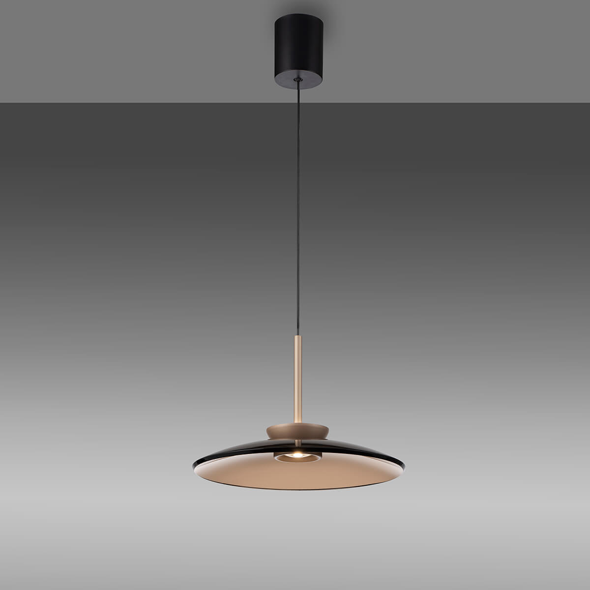 Neuhaus PURE E-Moon LED Pendelleuchte, Bronze