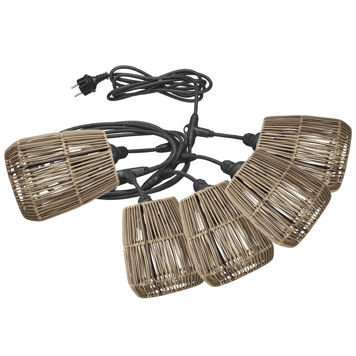 PR Home Saigon Outdoor Lichterkette, grau