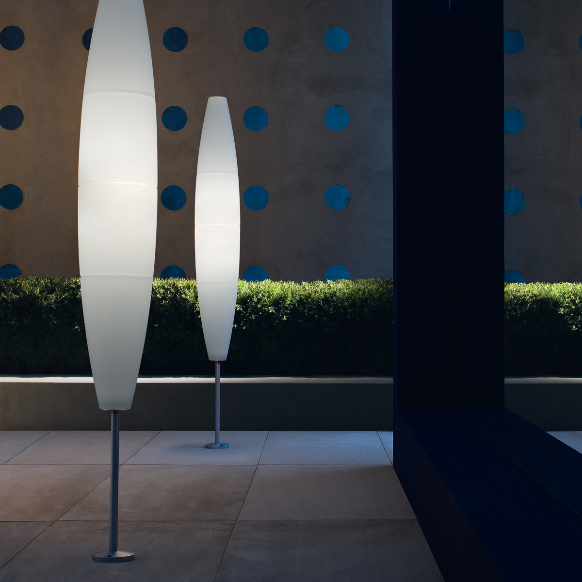 Foscarini Havana Outdoor Terra, Bodengruppe, bianco (weiß)