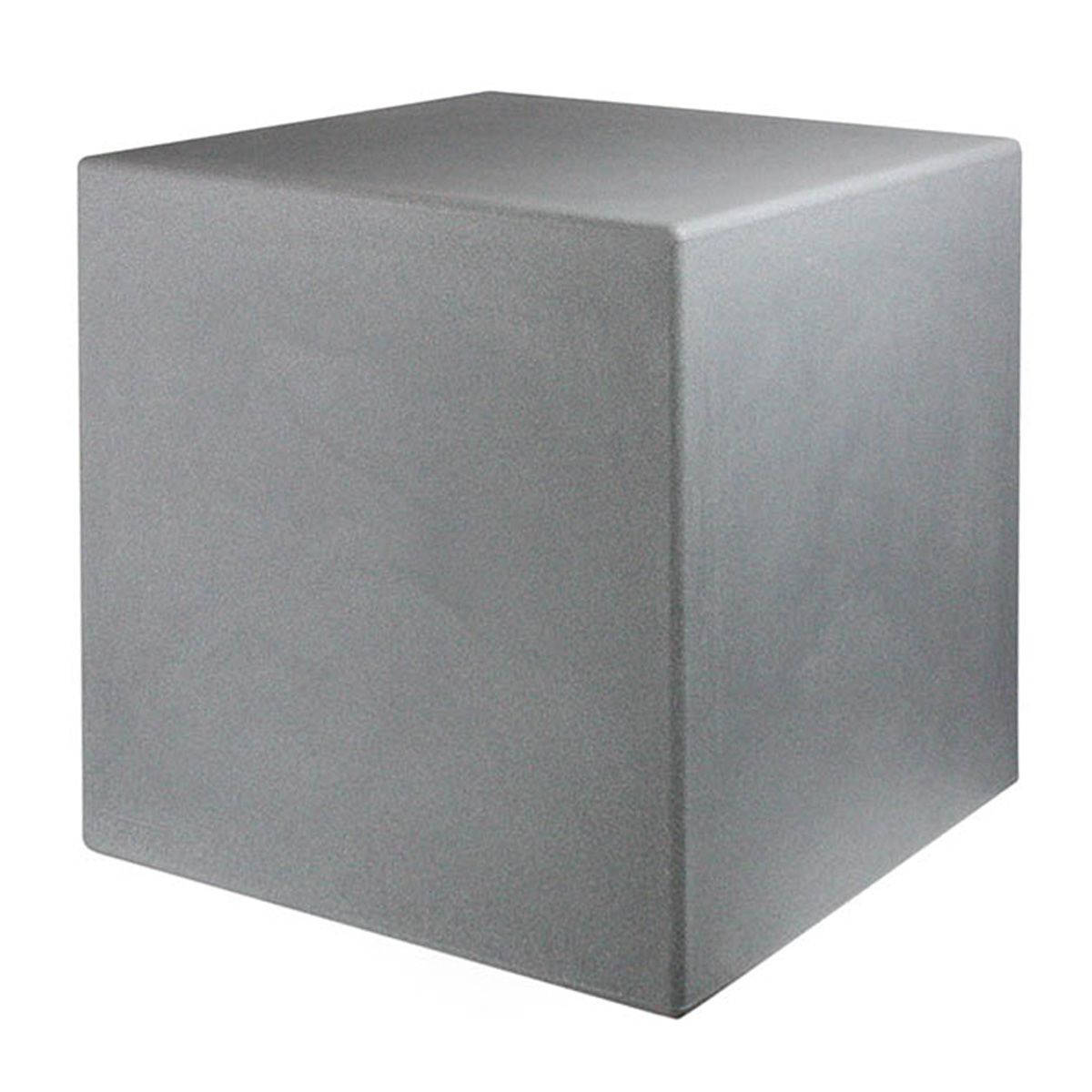 8 seasons design Shining Cube 43 LED Solardekoleuchte, grau, OFF